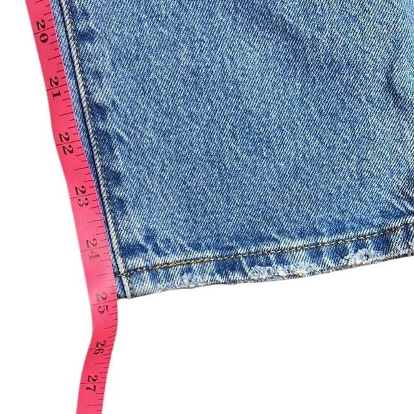 Levi Premium 501® ORIGINAL FIT WOMEN'S JEANS waist size 25 inseam 26 blue - Picture 10 of 11